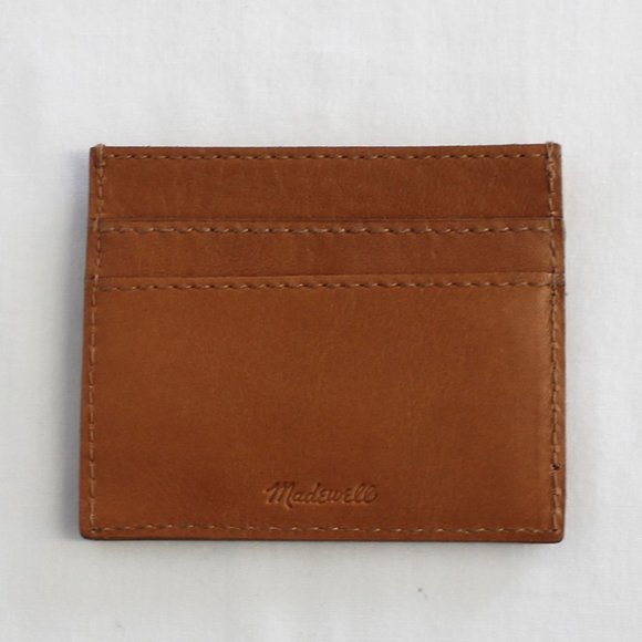 Madewell Handbags - Madewell The Leather Card Case A0483